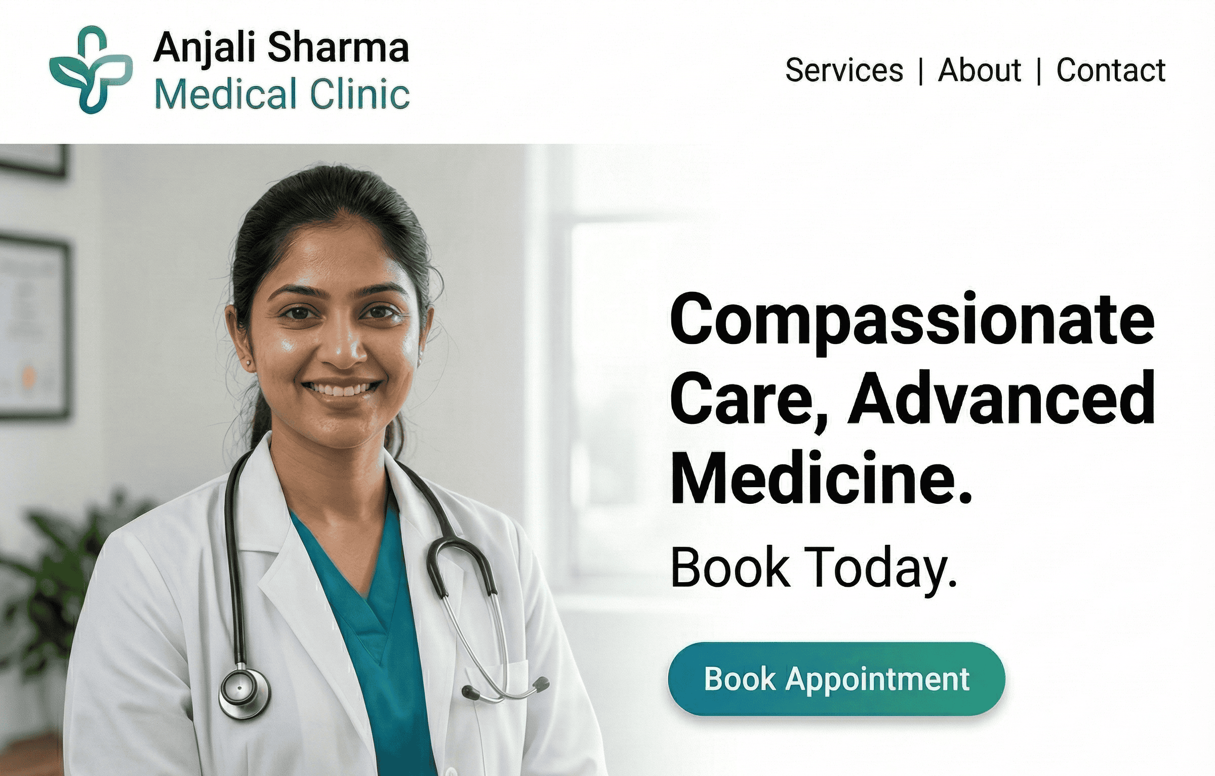 Anjali Sharma Medical Clinic website